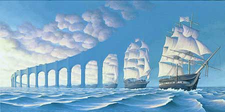 Rob Gonsalves The Sun Sets Sail